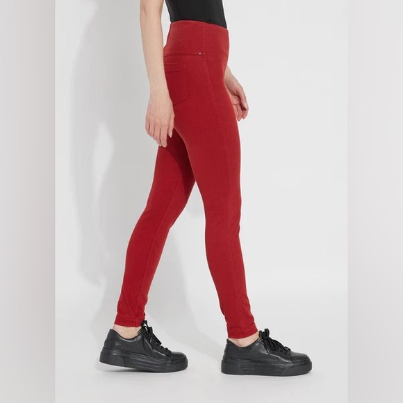 Lyssé New York Red Toothpick Leggings - Picture 2 of 4